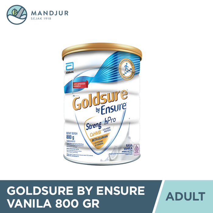 Goldsure By Ensure Vanila 800 Gram