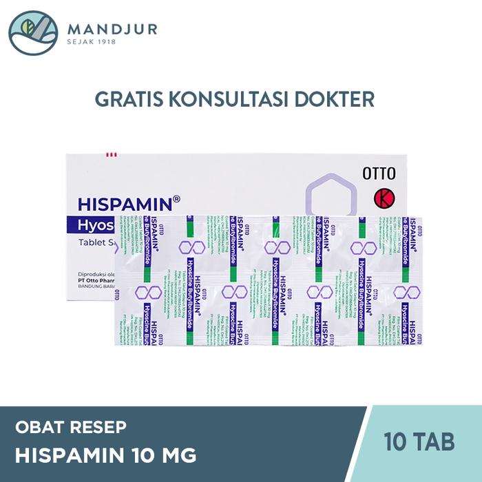 Hispamin 10 mg Strip 10 Tablet