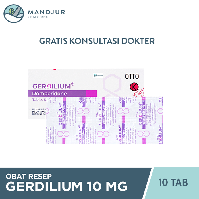 Gerdilium 10 Mg 10 Kaplet