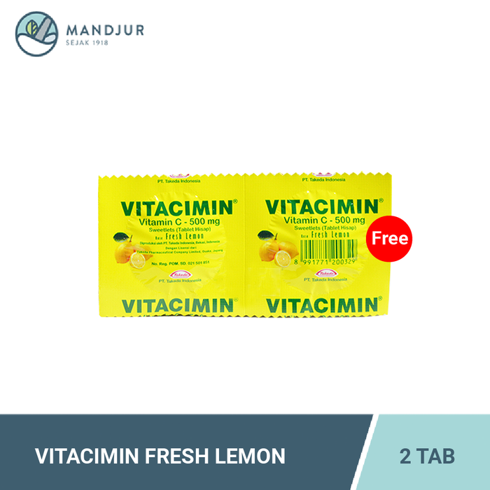 Free Gift Vitacimin C 500 mg