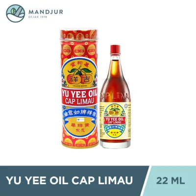 Yu Yee Oil (Cap Limau) 22 Ml