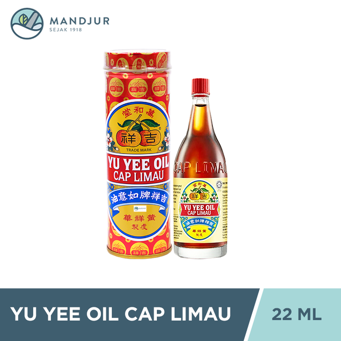 Yu Yee Oil (Cap Limau) 22 Ml