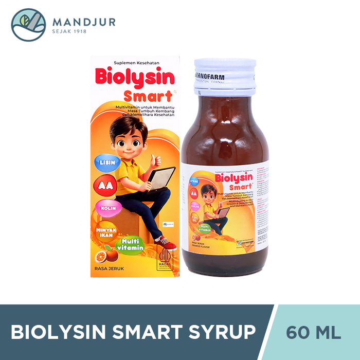 Biolysin Smart Syrup 60 mL