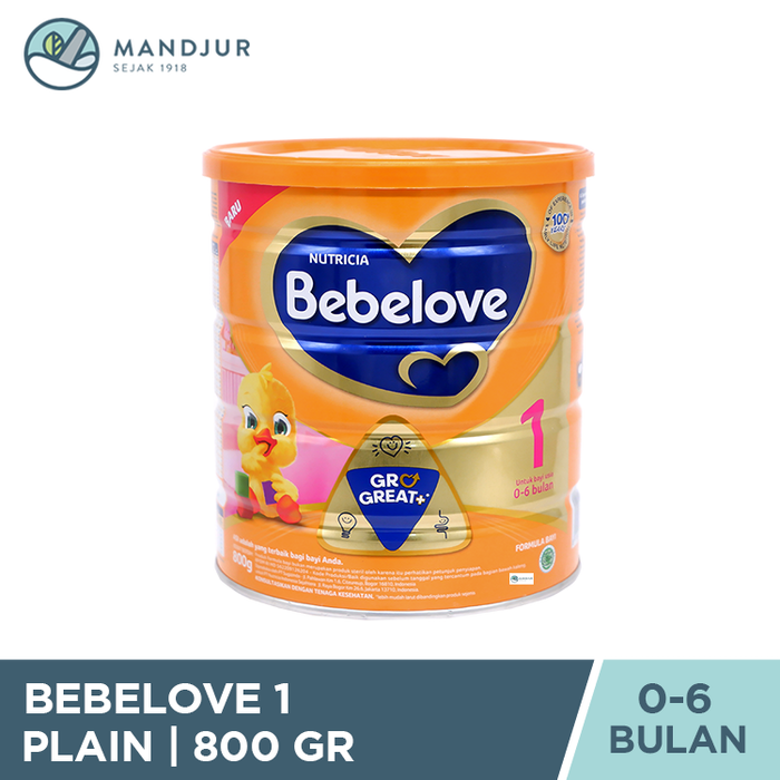 Bebelove 1 (0 - 6 Bulan) Formula Bayi Bubuk 800 Gram
