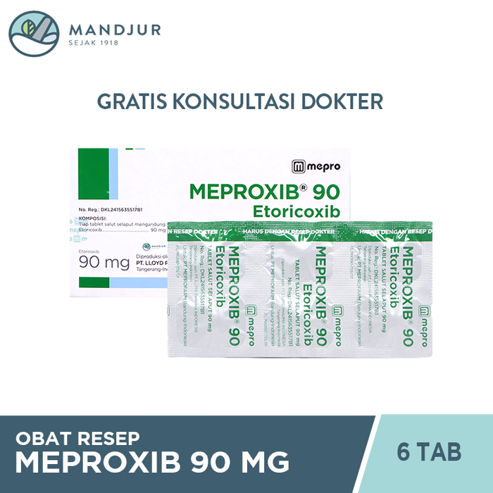 Meproxib 90 mg 6 Tablet