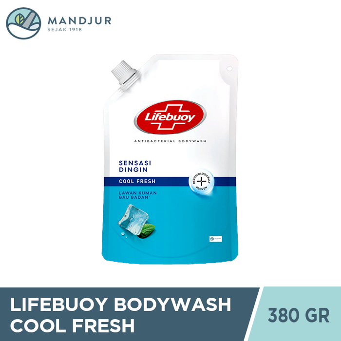 Lifebuoy Sabun Mandi Cair Refill Cool Fresh 380 gr