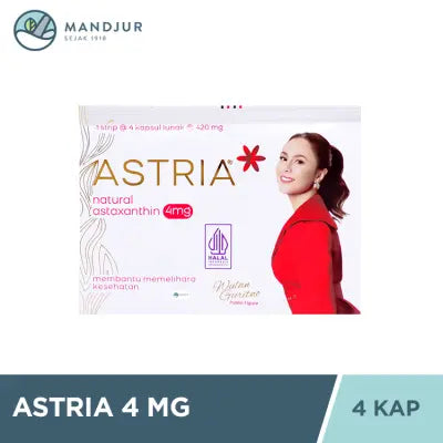 Astria 4 mg 4 Kapsul