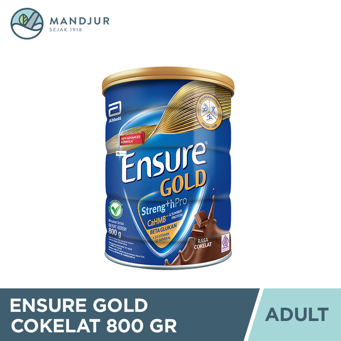Ensure Gold Cokelat 800 Gram