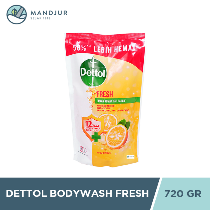 Sabun Mandi Cair Dettol ProFresh Fresh 720 Gram