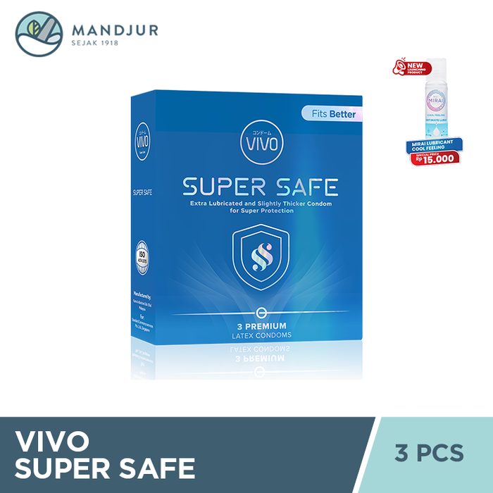 Kondom Vivo Super Safe Isi 3