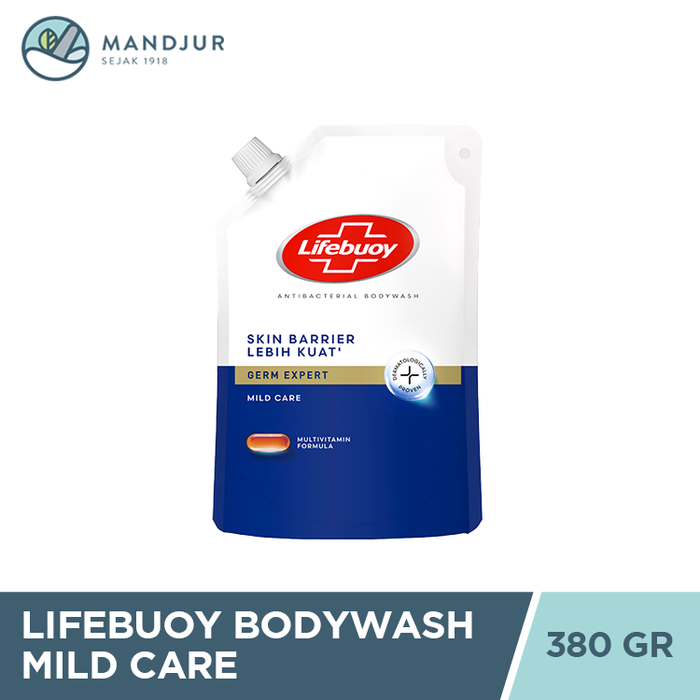 Lifebuoy Sabun Mandi Cair Refill Mild Care 380 gr