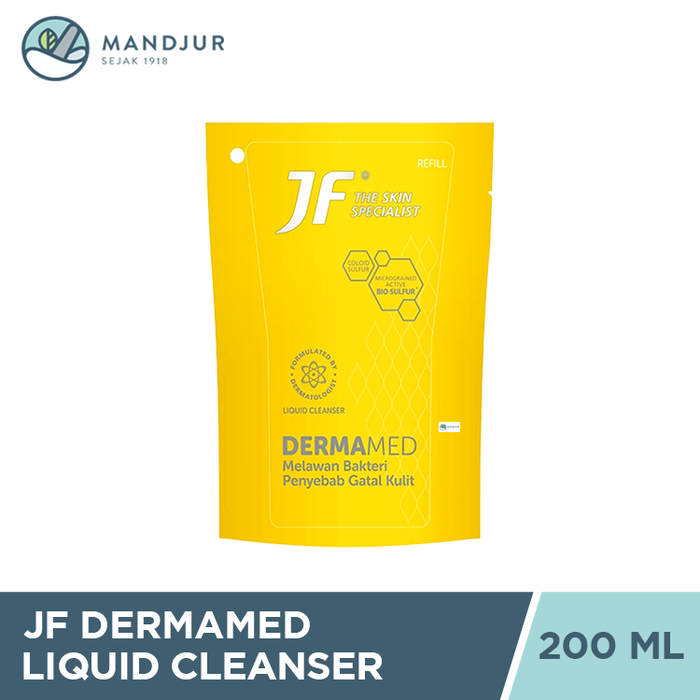 JF Dermamed Liquid Cleanser Pouch 200 mL