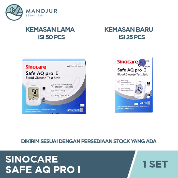 Sinocare Safe AQ Pro I Alat Cek Gula Darah