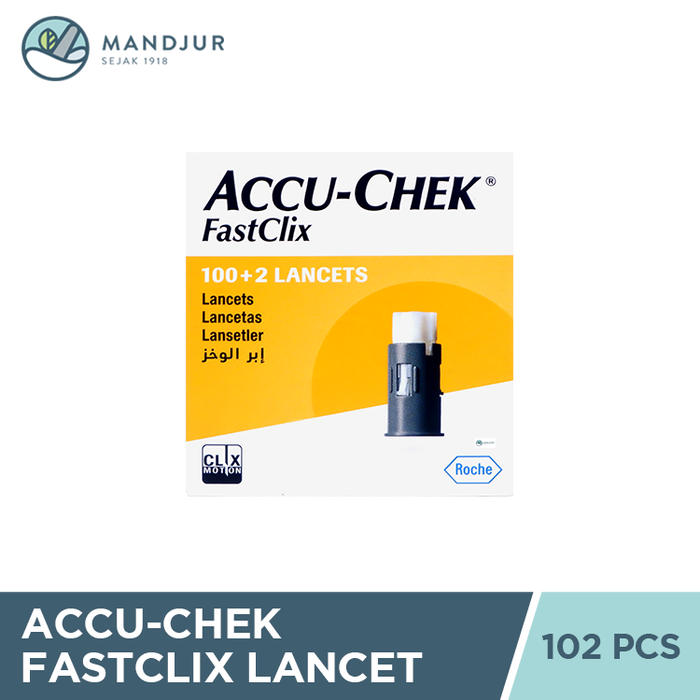 Accu-Chek Fastclix 102 Lancets