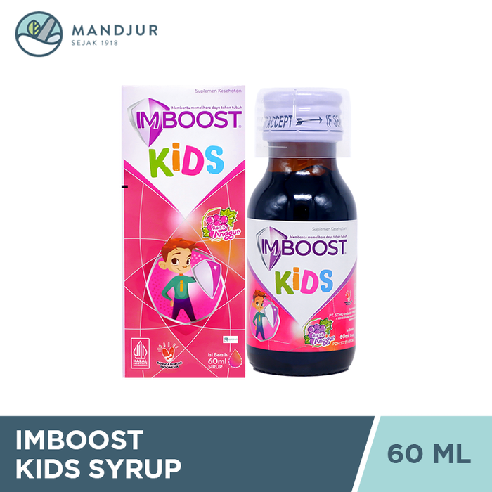 Imboost Kids Syrup Rasa Anggur 60 ML