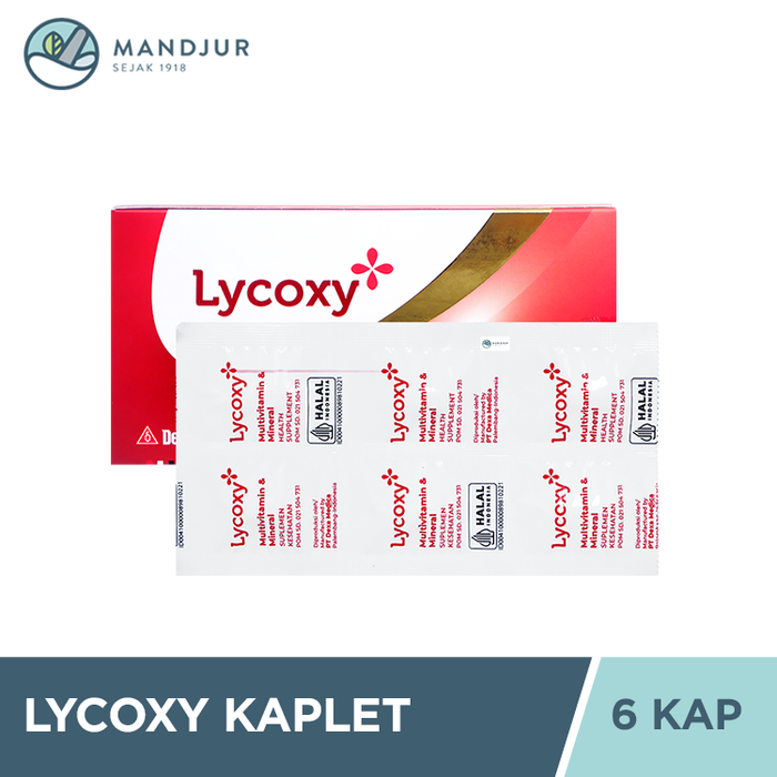 Lycoxy Strip 6 Kaplet