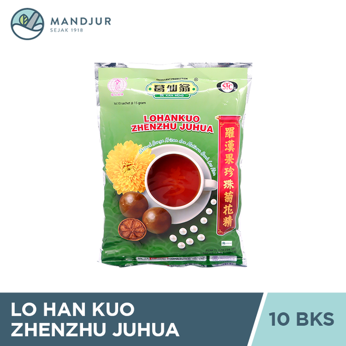 Lohankuo Zhenzhu Juhua (Dengan Chrysanthemum) - Isi 10