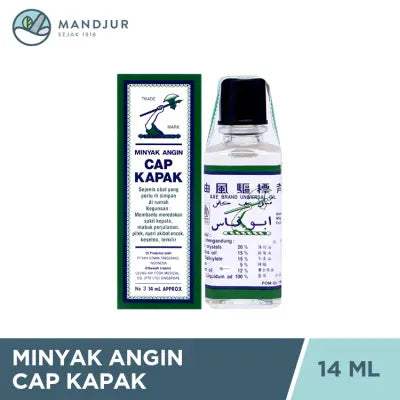 Minyak Angin Cap Kapak 14 ML
