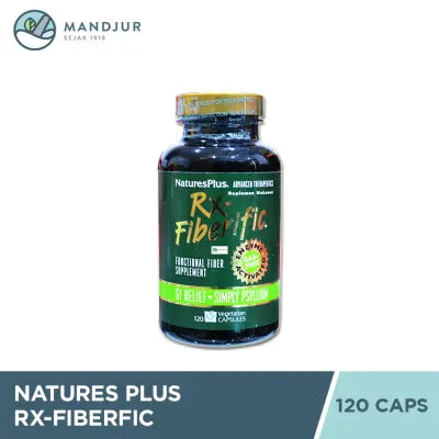 Natures Plus RX Fiberific 120 Kapsul