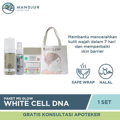 Paket Ms Glow White Cell DNA - Apotek Mandjur
