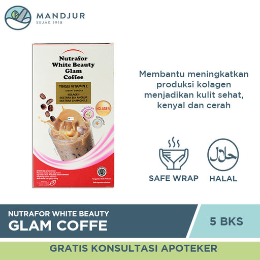 Nutrafor White Beauty Glam Coffee - Apotek Mandjur