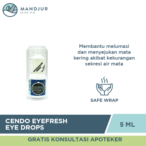 Cendo Eyefresh Eye Drop 5 ML - Apotek Mandjur