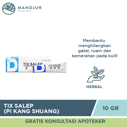 Tix Salep (Pi Kang Shuang) - Apotek Mandjur