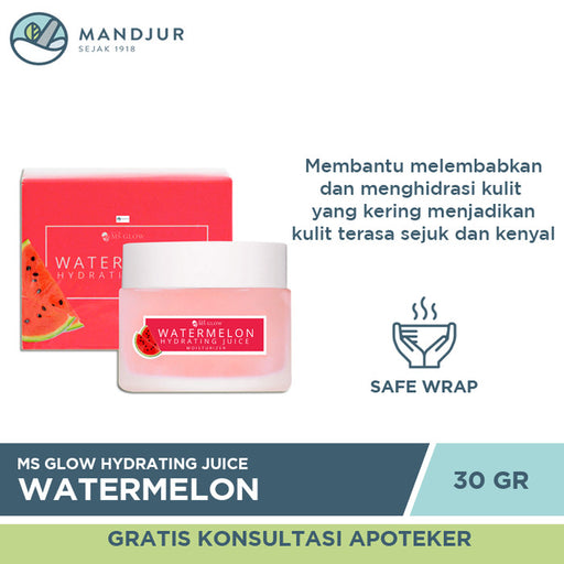 Ms Glow Watermelon Hydrating Juice Moisturizer - Apotek Mandjur