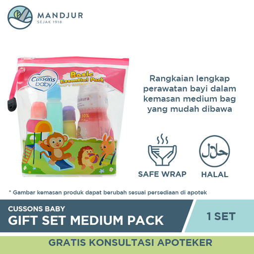 Cussons Baby Gift Set Medium Pack - Apotek Mandjur