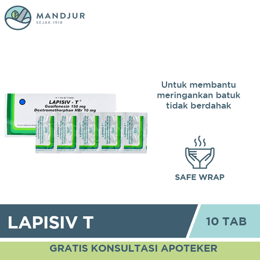 Lapisiv-T 10 Tablet - Apotek Mandjur