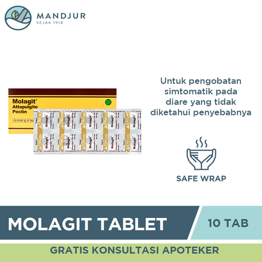 Molagit 10 Tablet - Apotek Mandjur