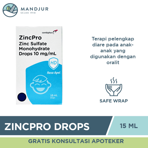 ZincPro Drop 15 mL - Apotek Mandjur