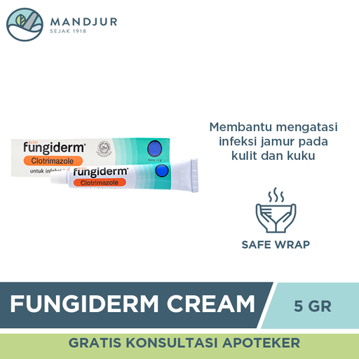 Fungiderm Cream 5 g - Apotek Mandjur