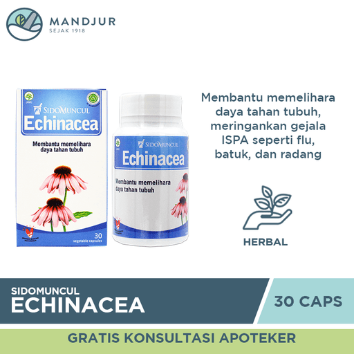 Sido Muncul Echinacea 30 Kapsul - Apotek Mandjur