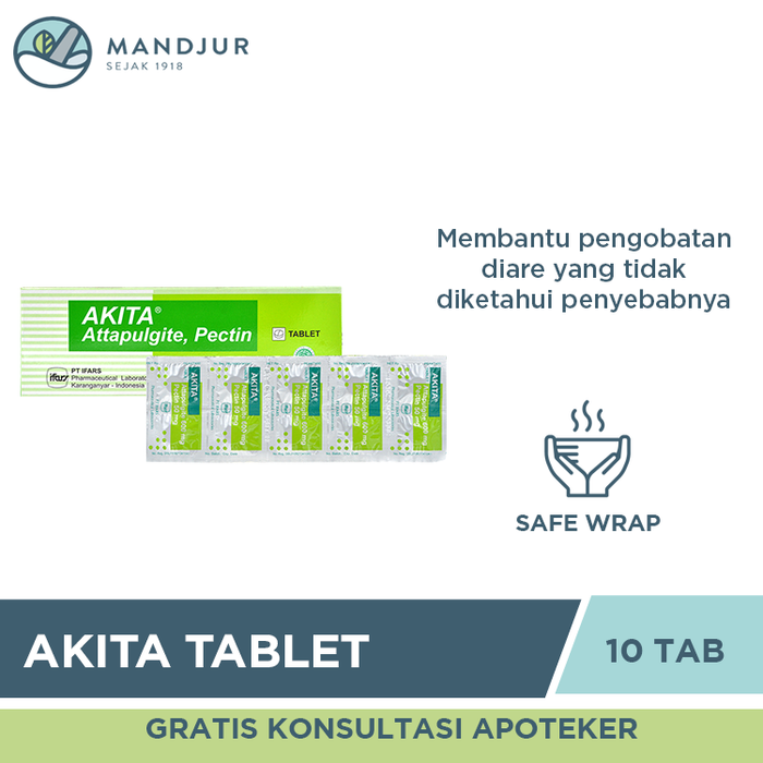Akita 10 Tablet - Apotek Mandjur