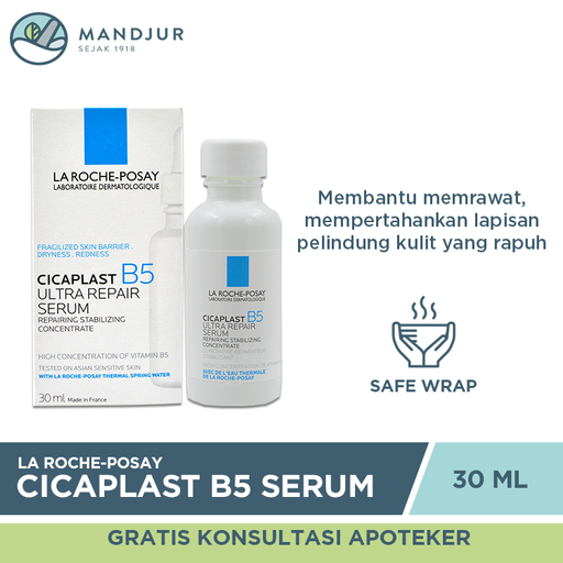 La Roche Posay Cicaplast B5 Serum 30 mL - Apotek Mandjur