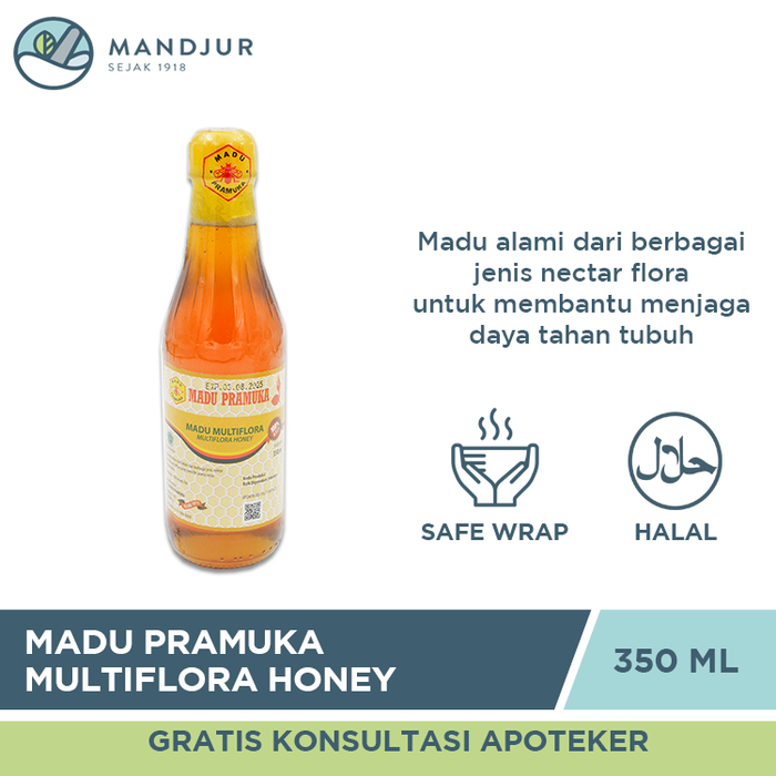 Madu Pramuka Multiflora 350 ML