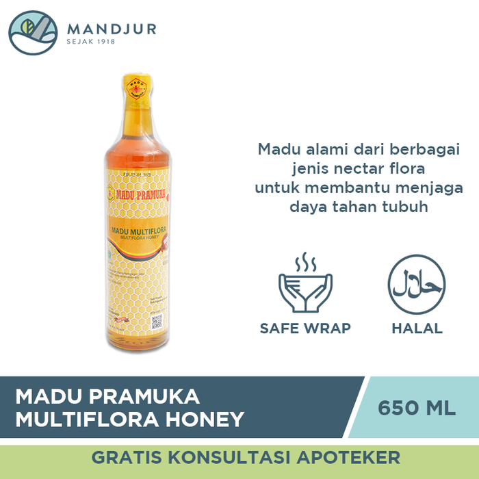 Madu Pramuka Multiflora 650 ML