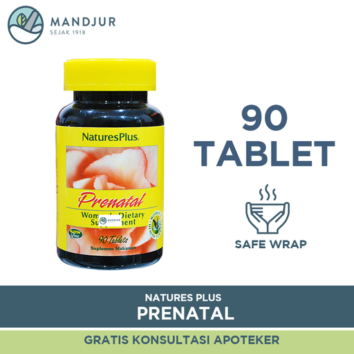 Natures Plus Prenatal 90 Tablet - Apotek Mandjur