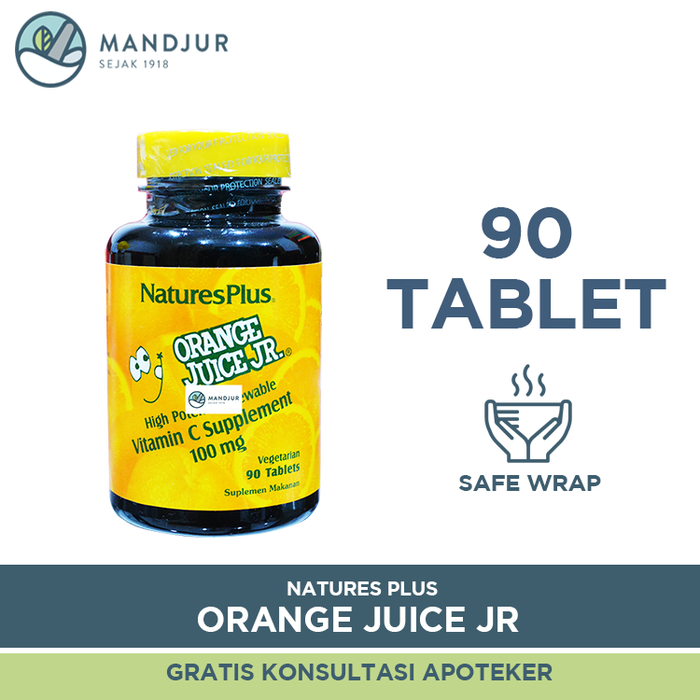 Natures Plus Orange Juice JR 90 Tablet