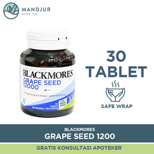 Blackmores Grape Seed 12000 - Apotek Mandjur