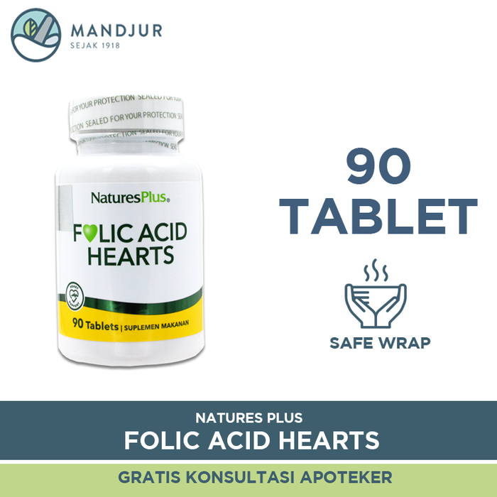 Natures Plus Folic Acid 90 Tablet