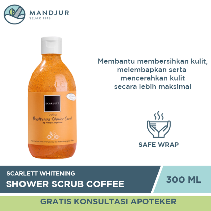Scarlett Whitening Shower Scrub Coffee 300 ML