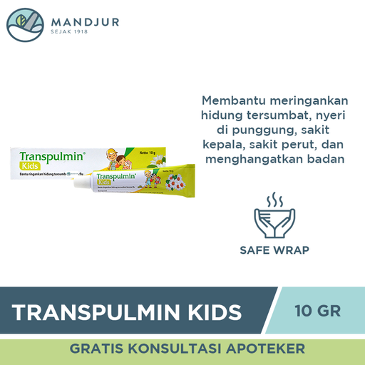 Transpulmin Kids Balsam 10 G - Apotek Mandjur