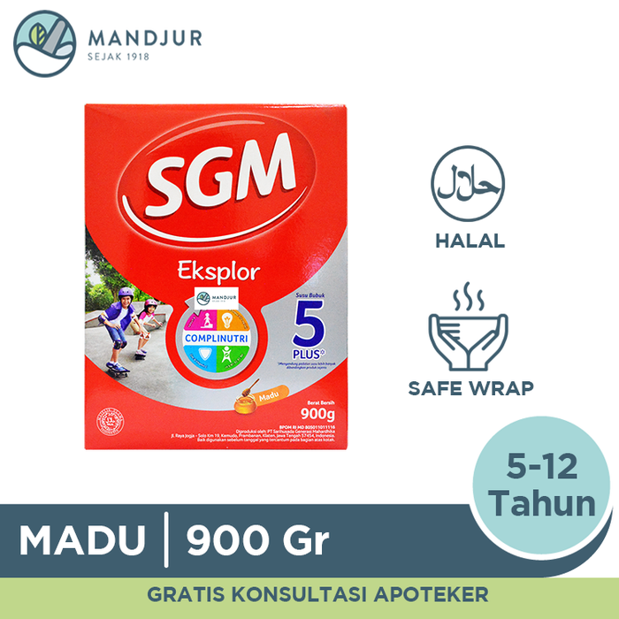 SGM Eksplor 5 Plus Madu 900 Gram