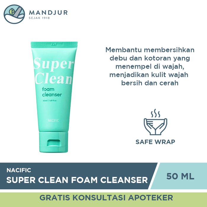 Nacific Super Clean Foam Cleanser 50 ML