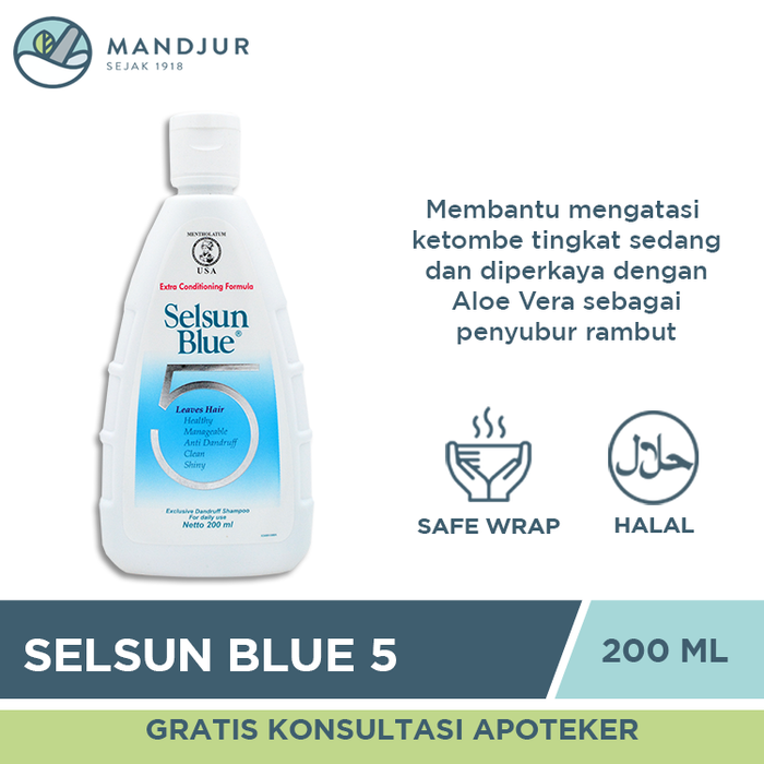 Selsun Blue 5 Shampoo 200 ML