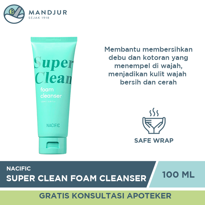 Nacific Super Clean Foam Cleanser 100 ML