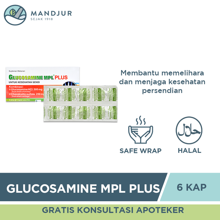 Glucosamine Mpl Plus 6 Kaplet