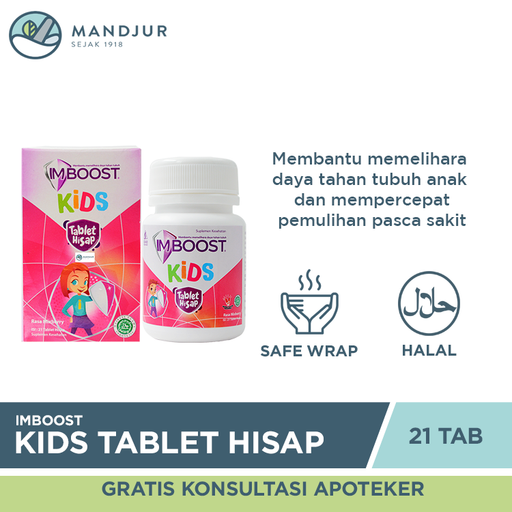 Imboost Kids Tablet Hisap - Apotek Mandjur
